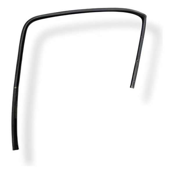 Borracha Canaleta  Vidro Traseira Esquerda Vw Gol G8 2019 - Preto