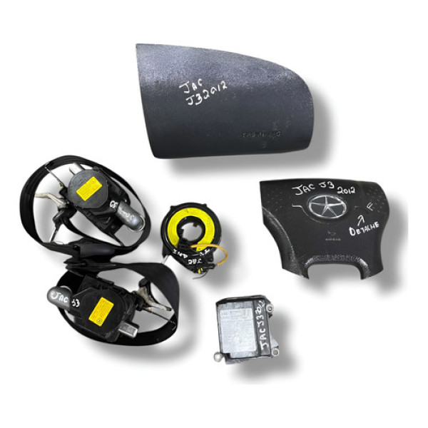 Kit Airbag Jac J3 Turin 1.4 2011 2012 2013 (com Detalhe) 1