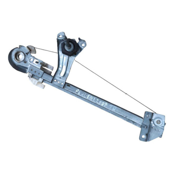 Máquina Vidro Manual Tras Direit Peugeot 206 2002 9623109680