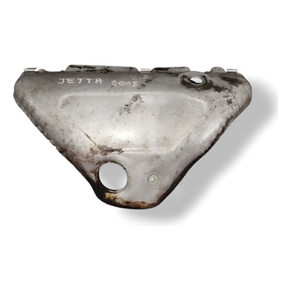 Protetor Calor Escapamento Jetta 2.5 2007/2010 - 07k253041c Prateado