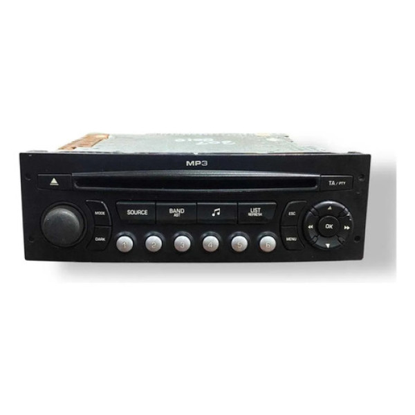 Modulo Radio Cd Player Peugeot 307 2010 2011 A2c53081512ae