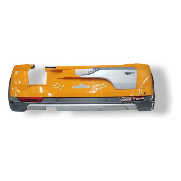 Parachoque Traseiro Vw Crossfox 2011 5z6807421 Com Detalhe