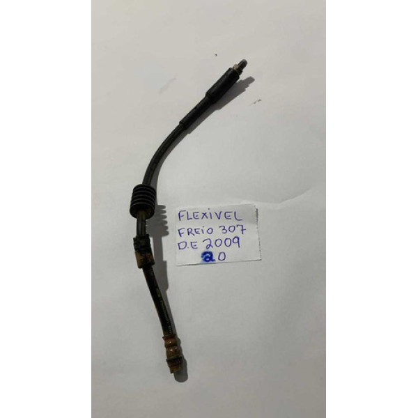 Flexivel Freio Dianteiro Esquerdo Peugeot 307 2.0 2009 Aut 