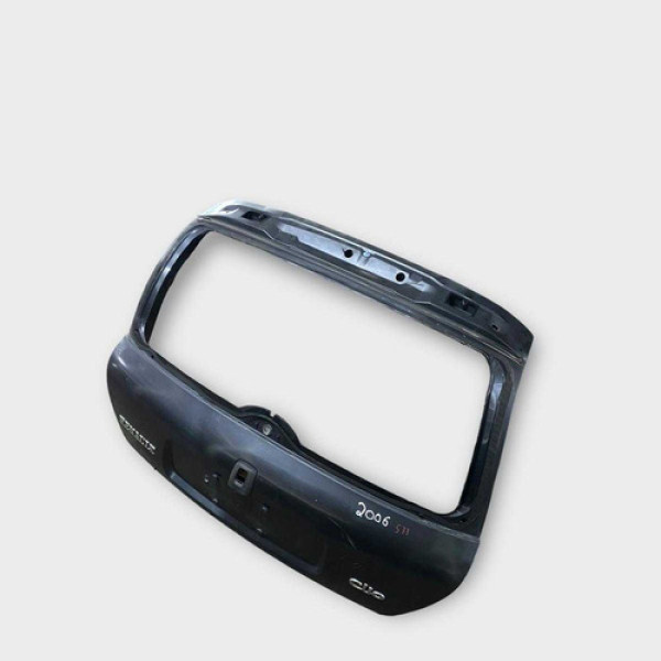 Tampa Traseira (sem Vidro) Renault Clio 2006 Preto