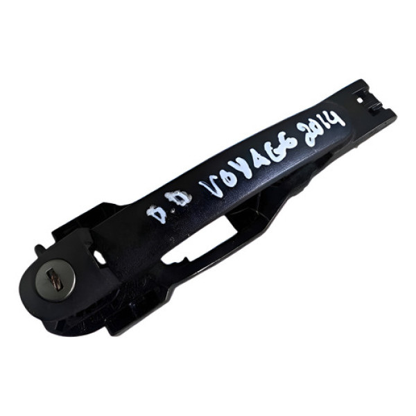 Maçaneta Externa Porta Diantei Esquerda Voyage 5u4837885/886 Branco Dianteira