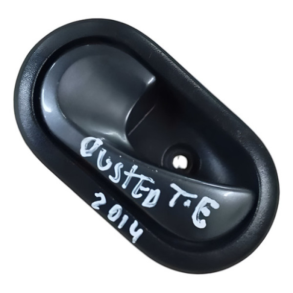 Maçaneta Interna Traseiro Esquerda Renault Duster 14 0503100 Preto Traseira