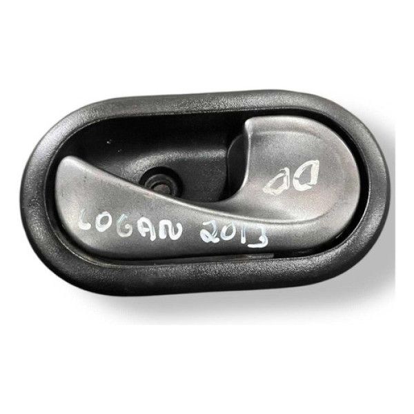 Maçaneta Interna Dianteira Direita Logan 2013 8200606887 Preto Dianteira