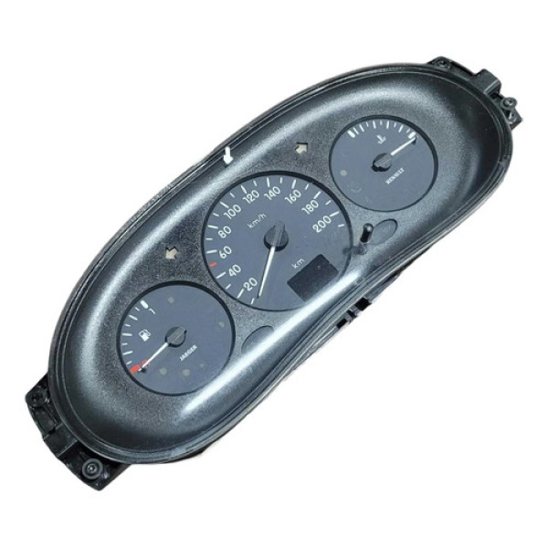 Painel Instrumentos Renault Clio 2003 Detalhe 09043080094 Preto