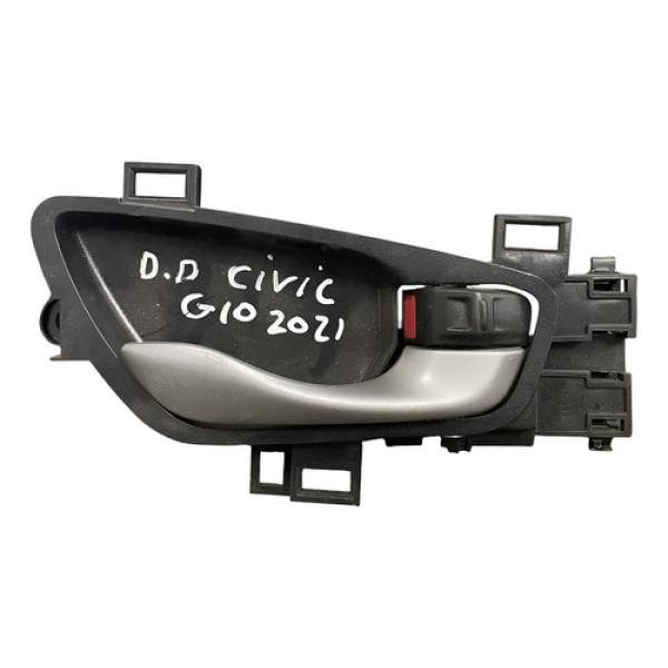 Maçaneta Interna Dianteira Direita Honda Civic 2021 Dianteira