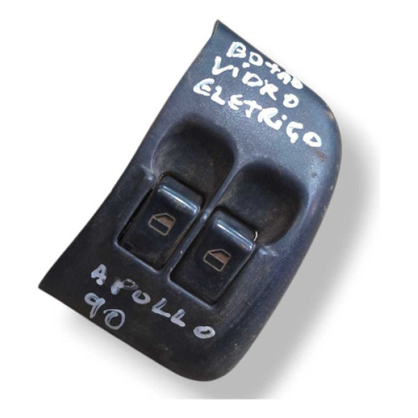 Moldura Botao Vidro Duplo Volkswagen Apollo 1990 1991 1992