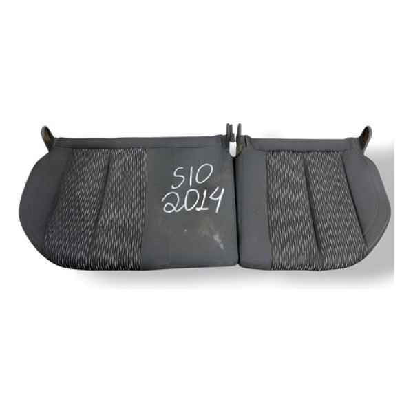 Assento Banco Traseiro Chevrolet S10 2013 2014 2015 Preto