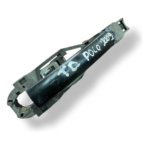 Maçaneta Ext Traseira Direita Volkswagen Polo 2009 380837886 Verde-escuro Traseira