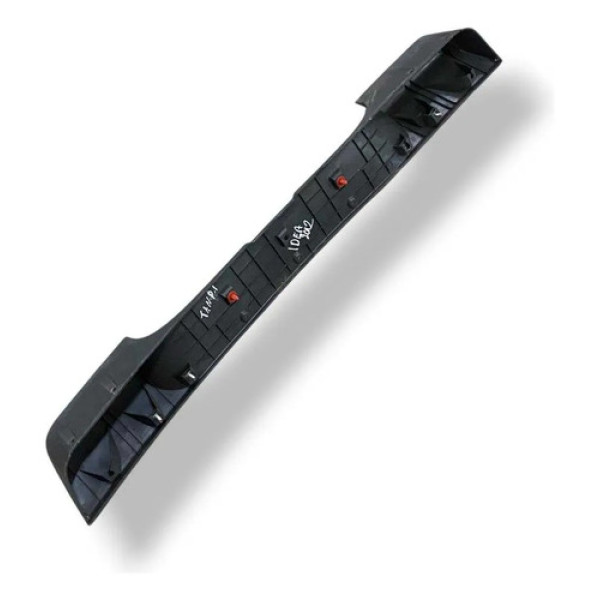 Moldura Aplique Tampa Traseira Fiat Idea 100181905 Detalhe Preto