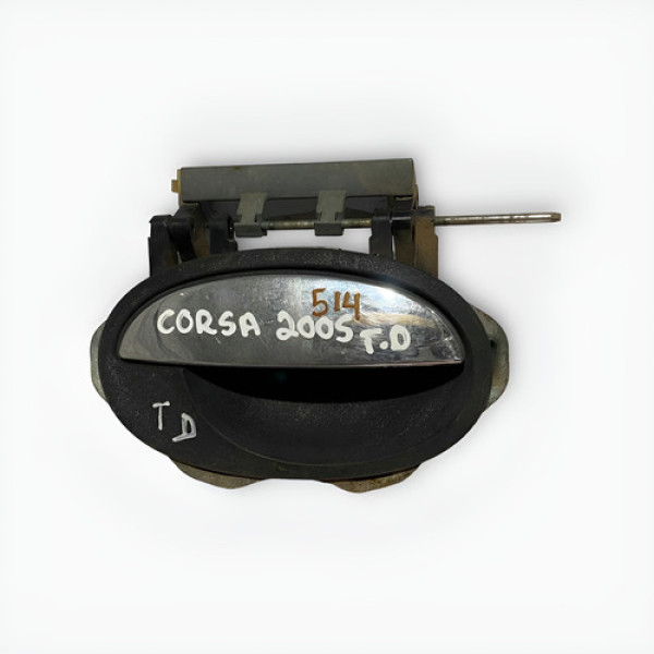 Maçaneta Externa Tras Direita Gm Corsa Maxx 2005  Traseira