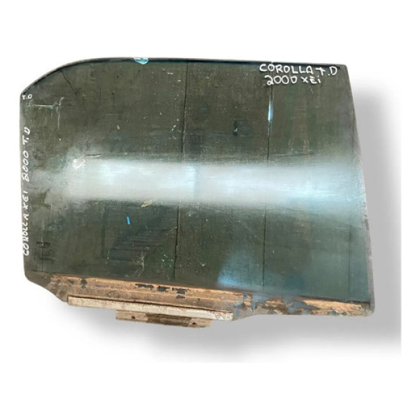 Vidro Porta Trase Direito Toyota Corolla 2000 2001 2002 2003
