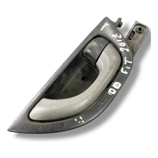 Maçaneta Interna Porta Dianteira Direita Fit 2012/2013 Cx903 Preto Dianteira