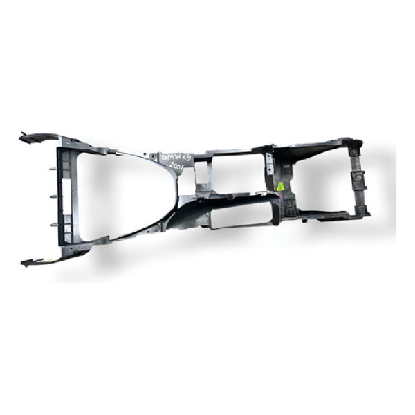 Moldura Console Central Bmw X5 2001 2002 2003 51168402933 - Preto