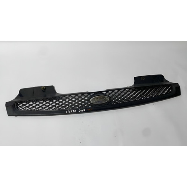 Grade Superior Dianteira Ford Fiesta 2007 2s658200 Brilhante