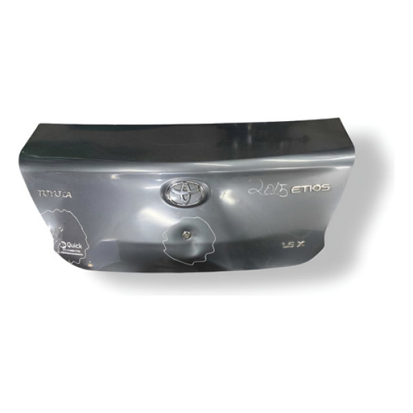 Tampa Traseira Sem Fechadura Etios  2015 2016 2017 Detalhe - Natural