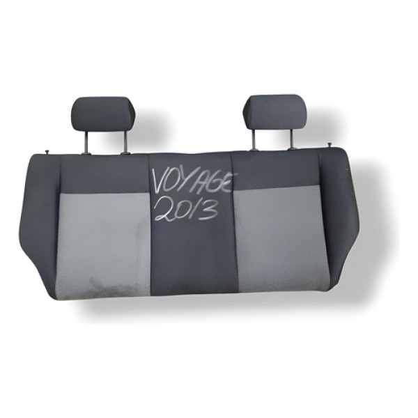 Encosto Banco Traseiro Volkswagen Voyage G7 G8 2014 A 2016 Branco