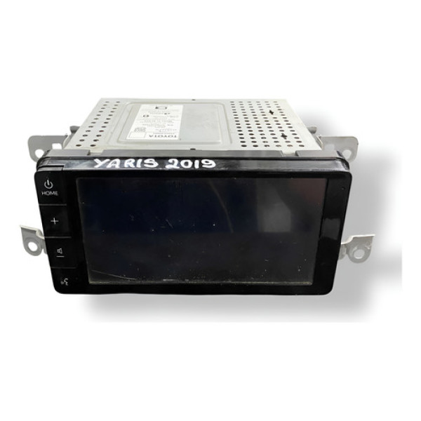 Tela Multimidia Toyota Yaris 1.5 2019 A 2022 000261810014 - Branco