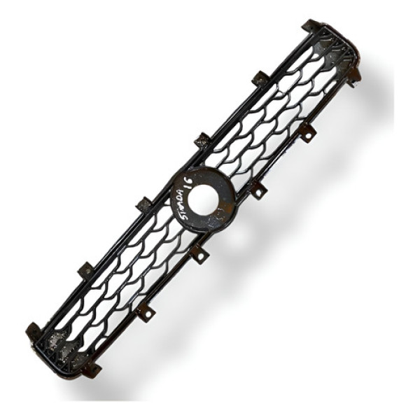 Grade Dianteira Radiador Fiat Strada 2014 A 2016 - 100204857 Prateado Brilhante