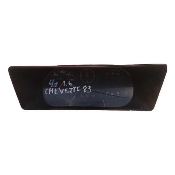 Painel Instrumentos Chevrolet Chevette 1.6 1983 1984 1985 Preto