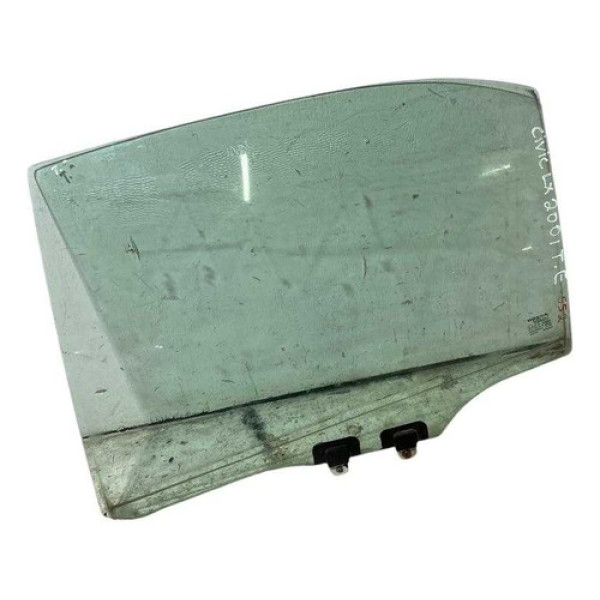 Vidro Porta Traseiro Esquerdo Honda Civic Lx 1.7 2001 A 2006