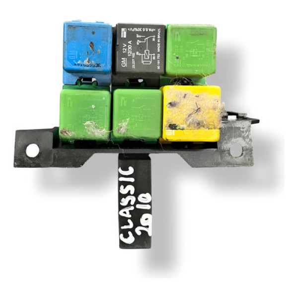 Suporte Com Reles Chevrolet Classic 1.0 2010 2011 2012 2013