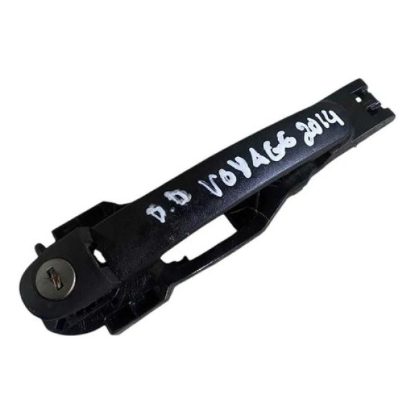 Maçaneta Externa Dianteira Esquerda Vw Voyage 2014 5u4837885 Branco Dianteira