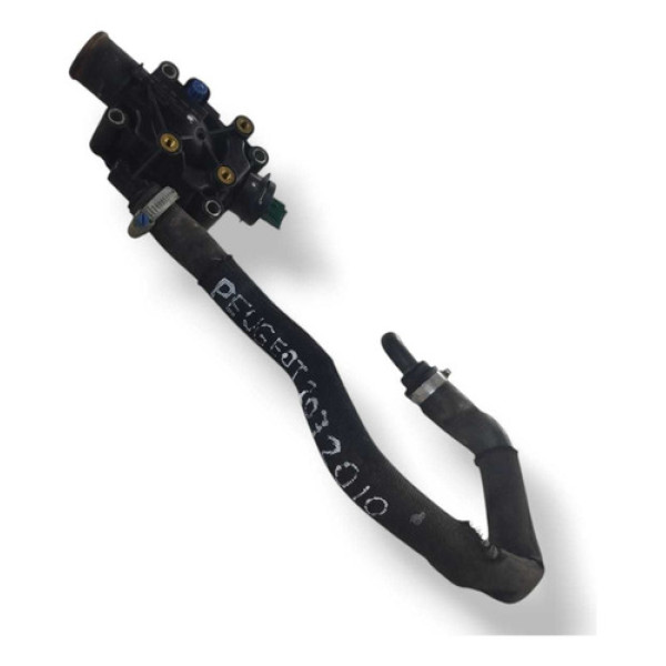 Carcaça Válvula Termostática Peugeot  207 Escapade 1.6 2009