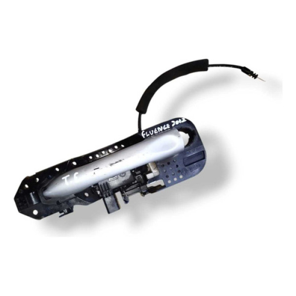 Maçaneta Externa Traseira Esquerda Fluence 2013 806070033r Branco Traseira