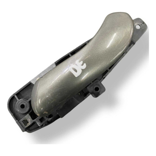 Maçaneta Interna Traseira Esquerda  Fiat Stilo 2003 2004 Cinza Traseira