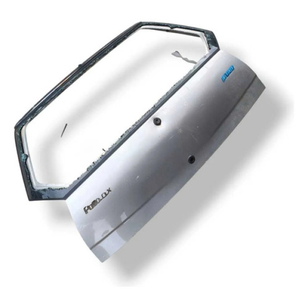 Tampa Traseira Fiat Palio 1996 1997 1998 1999 2000 C/detalhe Branco