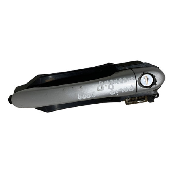 Maçaneta Externa Dianteira Direita Palio Weekend 2009 Preto Dianteira