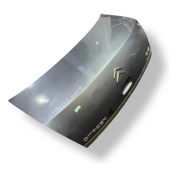 Tampa Traseira Porta Malas Citroen C4 Pallas 2009 A 2012 Prateado