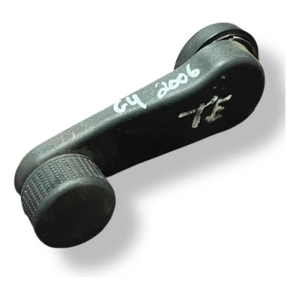 Manivela Vidro Porta Traseira Esquerda Gol G4 2009 2010 2011 Vermelho