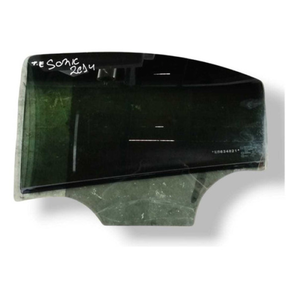 Vidro Porta Traseira Esquerda Chevrolet Sonic Ltz 1.6 2014