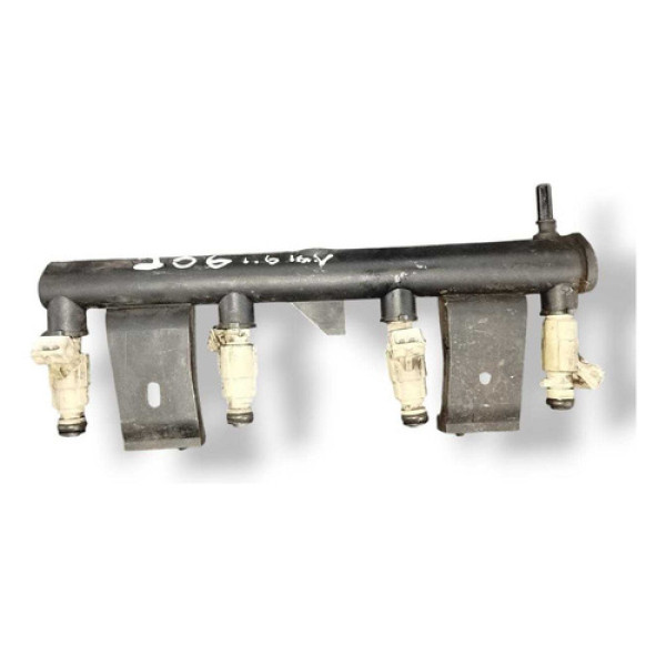 Flauta C Bicos Inetores Peugeot 206 1.6 16v 2003 9636520780