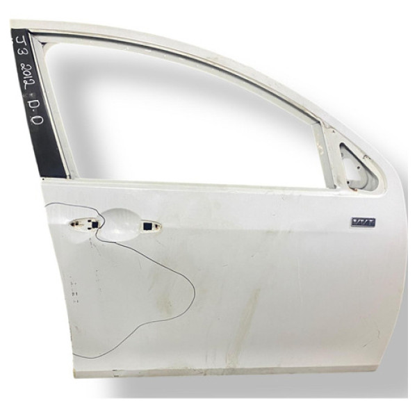 Porta Dianteira Direita  Jac J3 2012 2013 2014 2015 Detalhe Dianteira Direita Branco