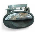 Maçaneta Externa Traseira Direita Chevrolet Meriva 2004 2006 Natural Traseira