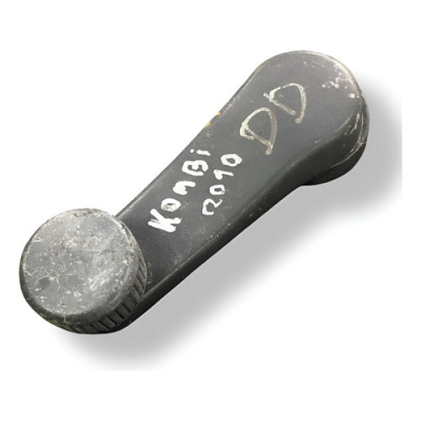 Manivela Vidro Dianteira Direita Vw Kombi 2010 7x0837581 Preto