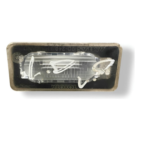 Luz Placa Lado Direito Toyota Yaris 2018 2019 2020 0d240