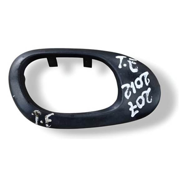 Moldura Maçaneta Interna Tras Esquerda 207 2012 9628405077 Preto Traseira