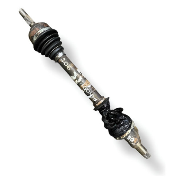 Semi Eixo Dianteiro Esquerdo 206 2004  Detalhe Coifa Rasgada