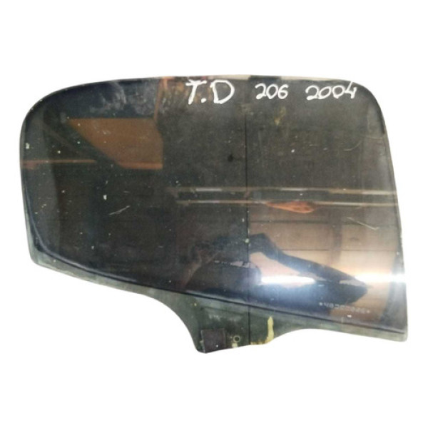 Vidro Traseiro Direito Peugeot 206 207 2004 2005 2006 2007