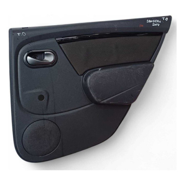 Forro De Porta Traseira Direita Renault Sandero 2014 Á 2018