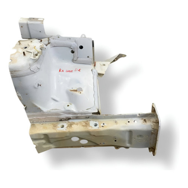 Ponta Longarina Esquerda  Ford Ka 2017 2018 2019 2020 2021 - Branco