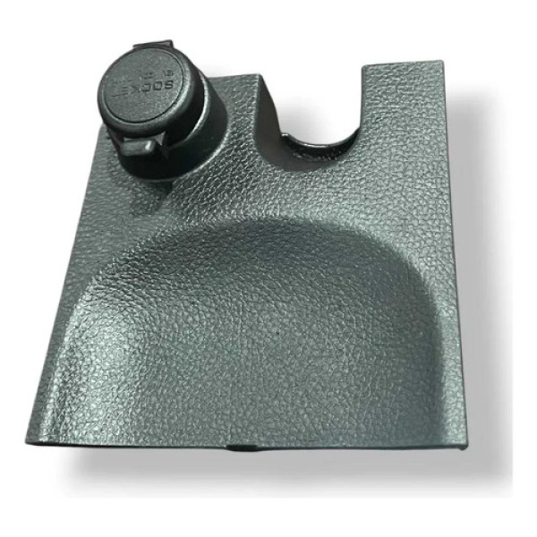 Moldura Acendedor Tomada 12v Nissan Tiida 2008 96912el00a Preto