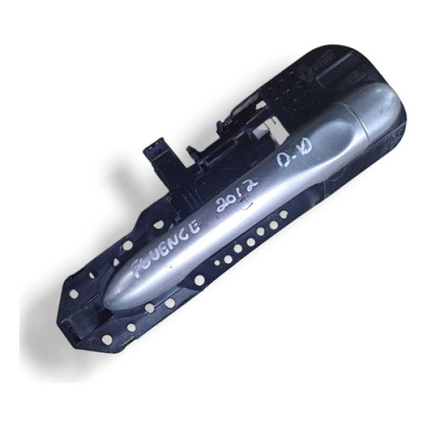 Maçaneta Externa Dianteira Direita Renault Fluence 806060042 Branco Dianteira